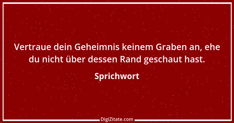 Zitat von Sprichwort 4266