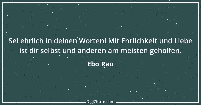 Zitat von Ebo Rau 28