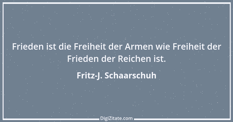 Zitat von Fritz-J. Schaarschuh 9