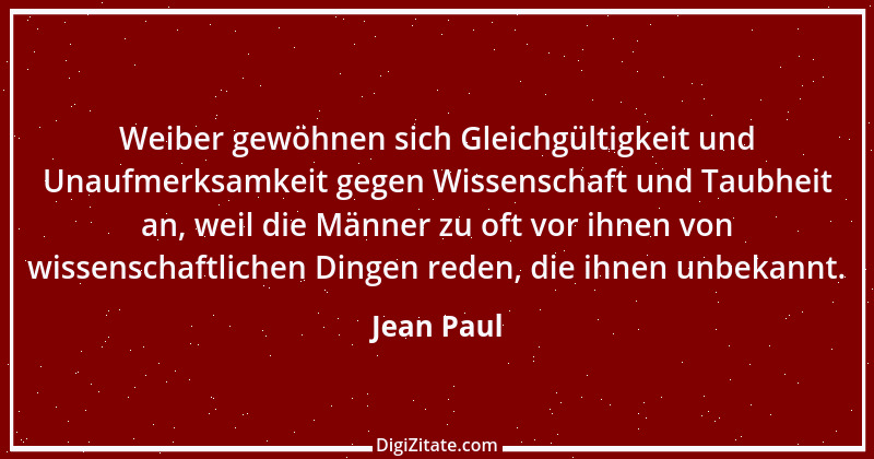 Zitat von Jean Paul 420