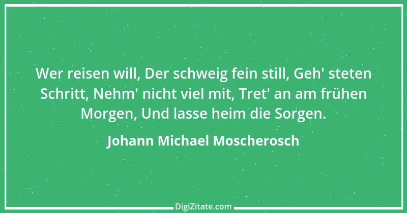 Zitat von Johann Michael Moscherosch 5