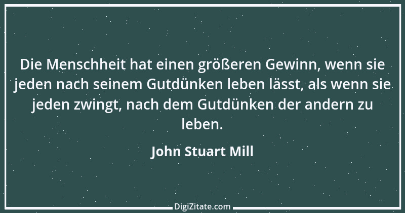 Zitat von John Stuart Mill 50