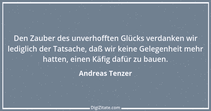 Zitat von Andreas Tenzer 124