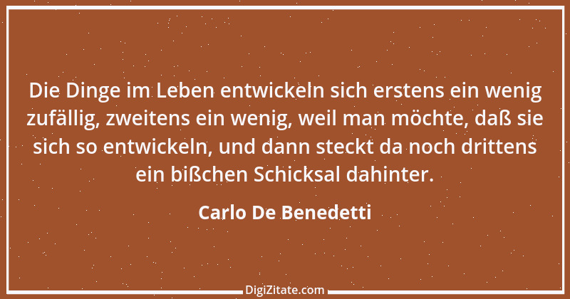 Zitat von Carlo De Benedetti 4