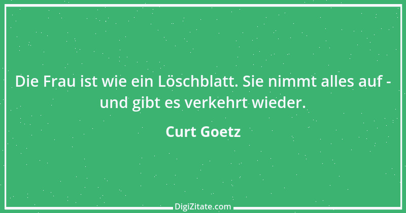 Zitat von Curt Goetz 113