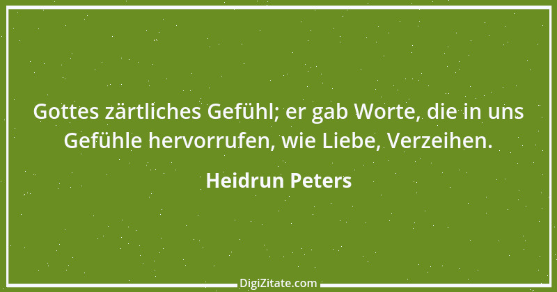 Zitat von Heidrun Peters 1