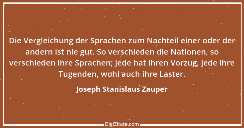 Zitat von Joseph Stanislaus Zauper 104