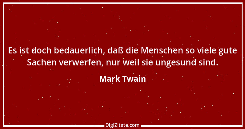 Zitat von Mark Twain 188