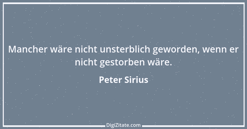 Zitat von Peter Sirius 181