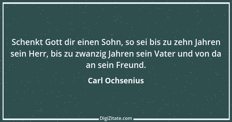 Zitat von Carl Ochsenius 1