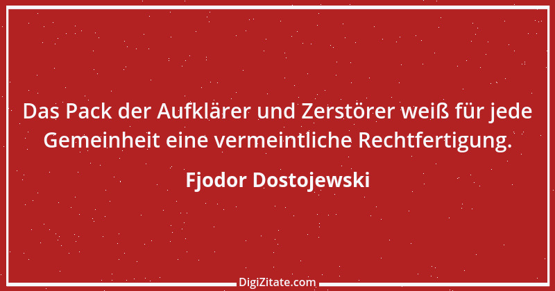 Zitat von Fjodor Dostojewski 65