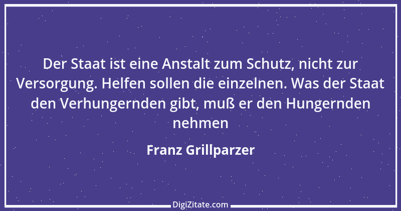 Zitat von Franz Grillparzer 122