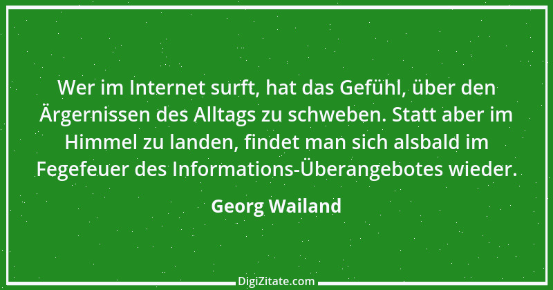 Zitat von Georg Wailand 1