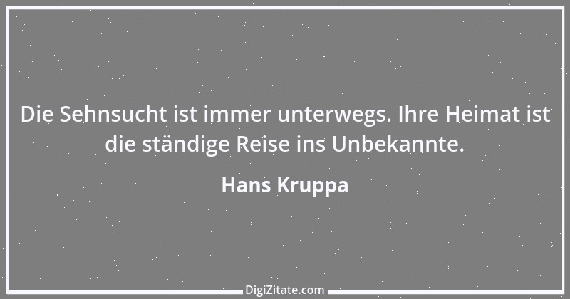 Zitat von Hans Kruppa 1