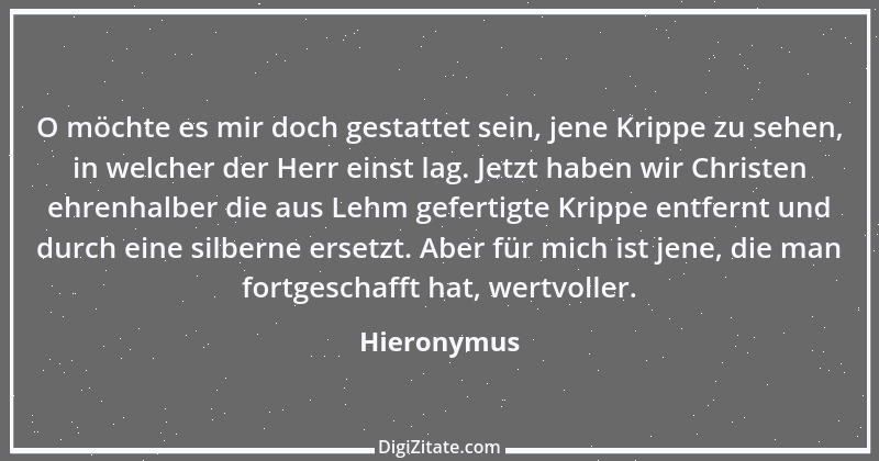 Zitat von Hieronymus 5