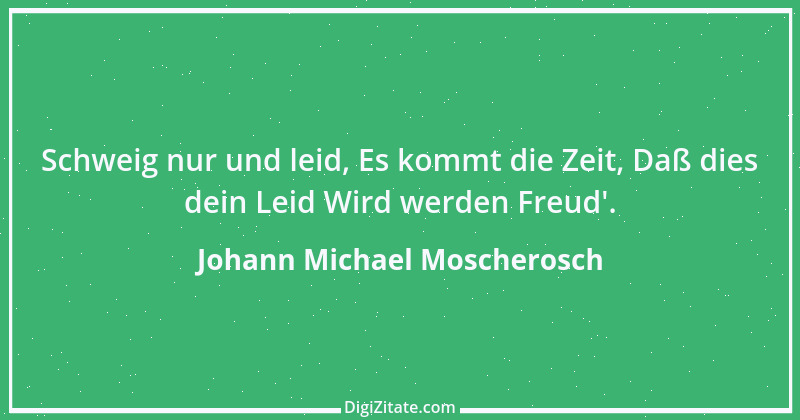 Zitat von Johann Michael Moscherosch 6