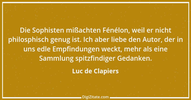 Zitat von Luc de Clapiers 398