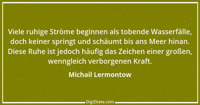 Zitat von Michail Lermontow 23