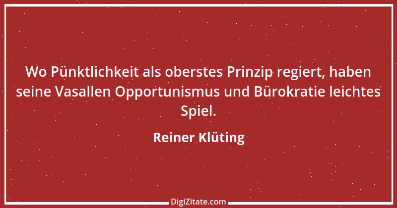 Zitat von Reiner Klüting 56