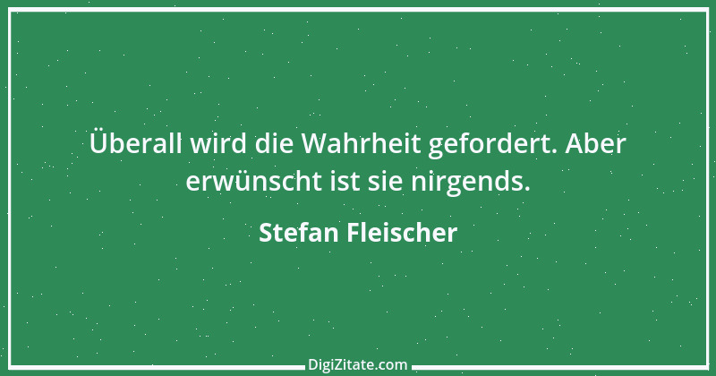 Zitat von Stefan Fleischer 230