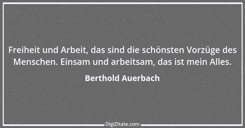 Zitat von Berthold Auerbach 122