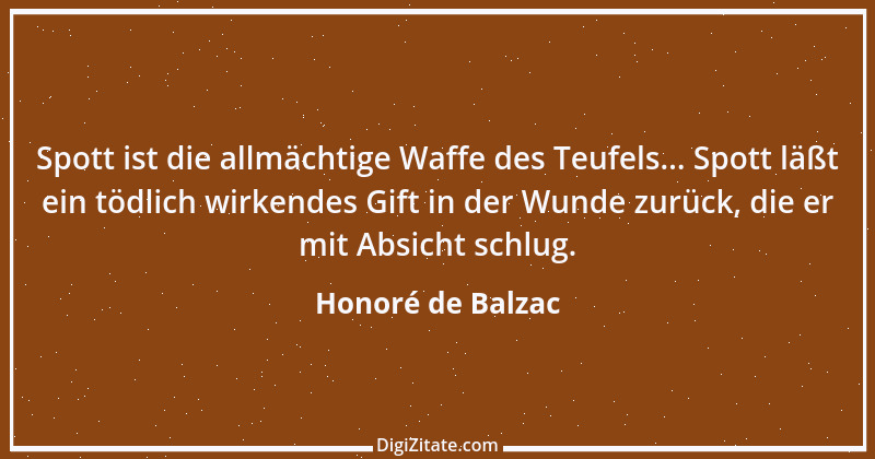 Zitat von Honoré de Balzac 406