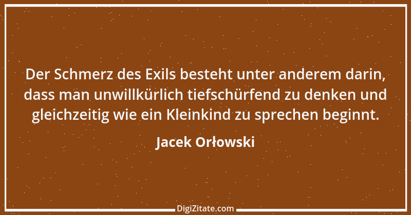 Zitat von Jacek Orłowski 12