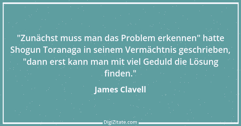 Zitat von James Clavell 1