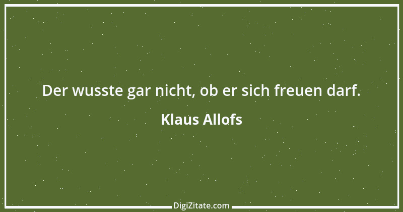 Zitat von Klaus Allofs 3