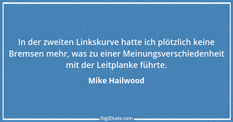 Zitat von Mike Hailwood 1