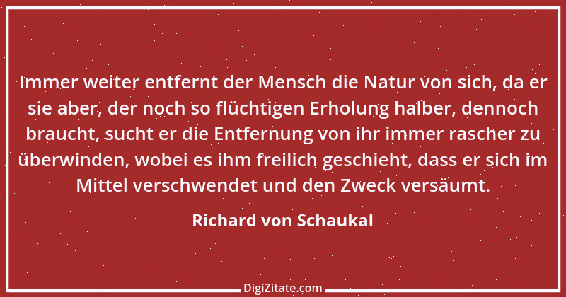 Zitat von Richard von Schaukal 24