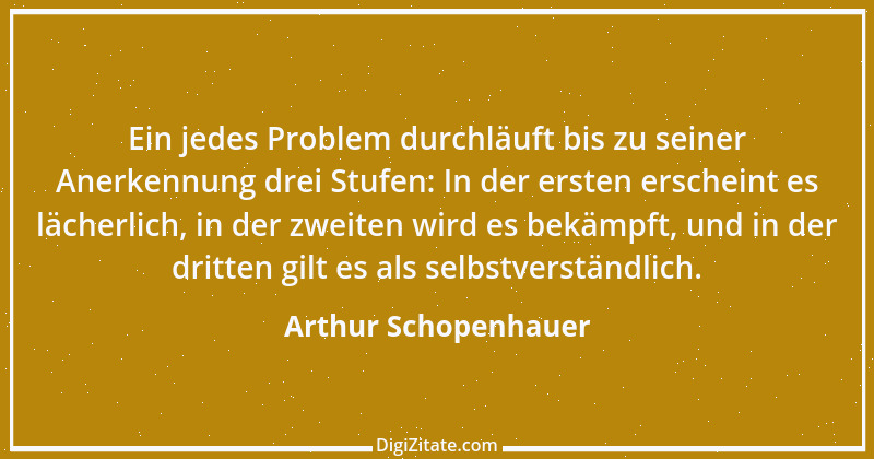 Zitat von Arthur Schopenhauer 144