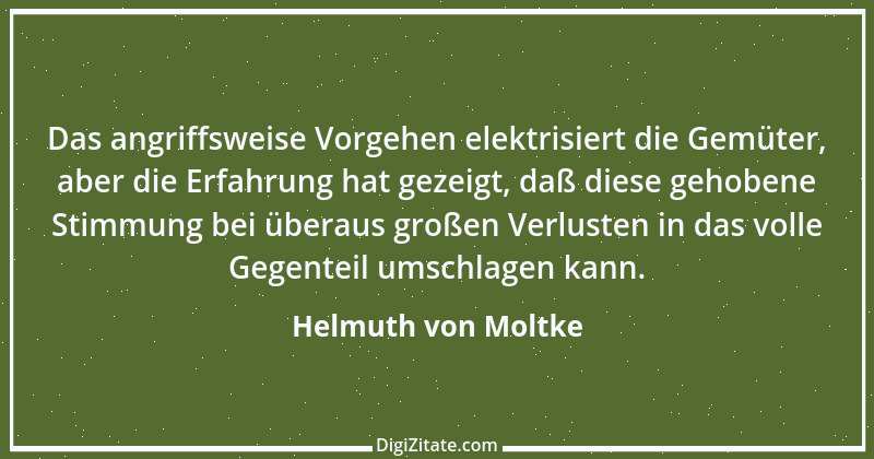 Zitat von Helmuth von Moltke 80