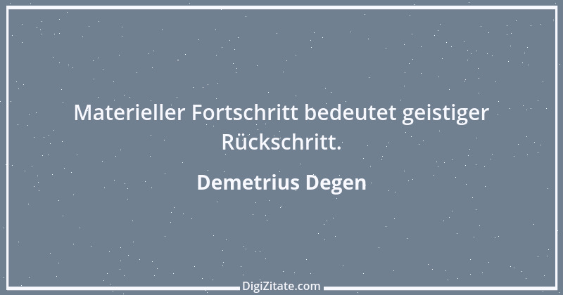 Zitat von Demetrius Degen 20