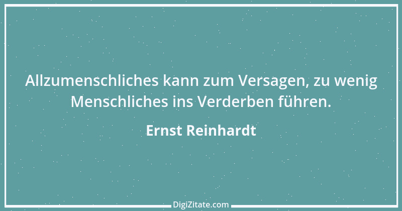 Zitat von Ernst Reinhardt 520