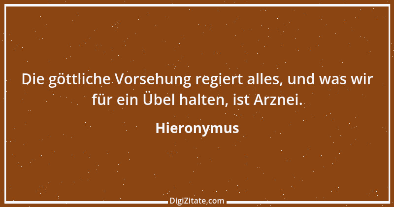 Zitat von Hieronymus 8