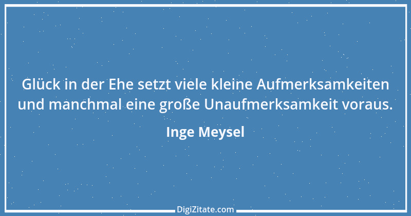 Zitat von Inge Meysel 13