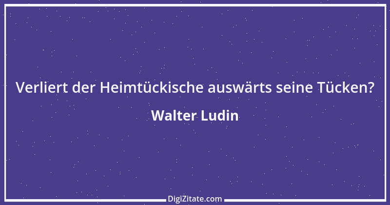 Zitat von Walter Ludin 781