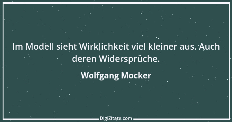 Zitat von Wolfgang Mocker 300