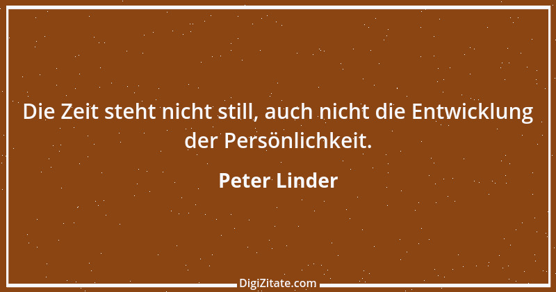 Zitat von Peter Linder 1