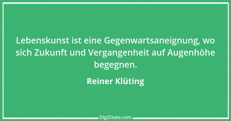 Zitat von Reiner Klüting 60