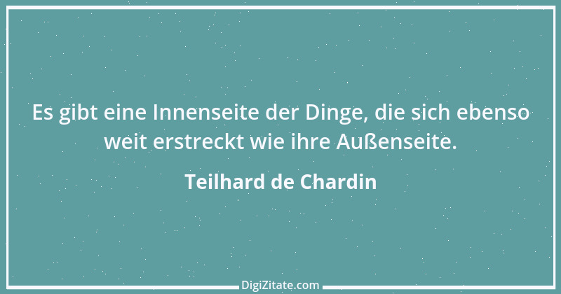 Zitat von Teilhard de Chardin 2