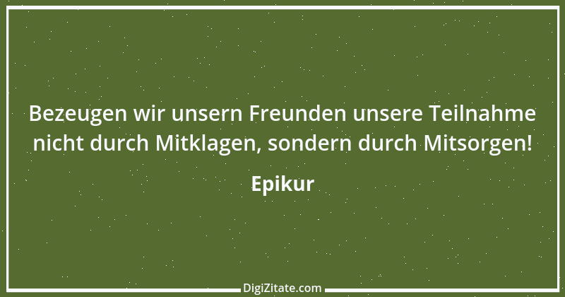 Zitat von Epikur 228