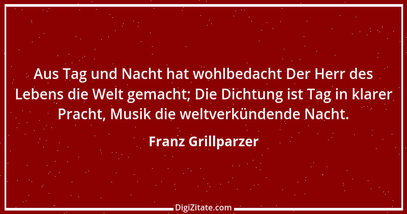 Zitat von Franz Grillparzer 127