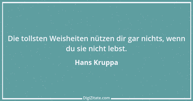 Zitat von Hans Kruppa 6