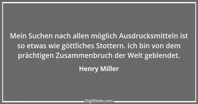 Zitat von Henry Miller 41