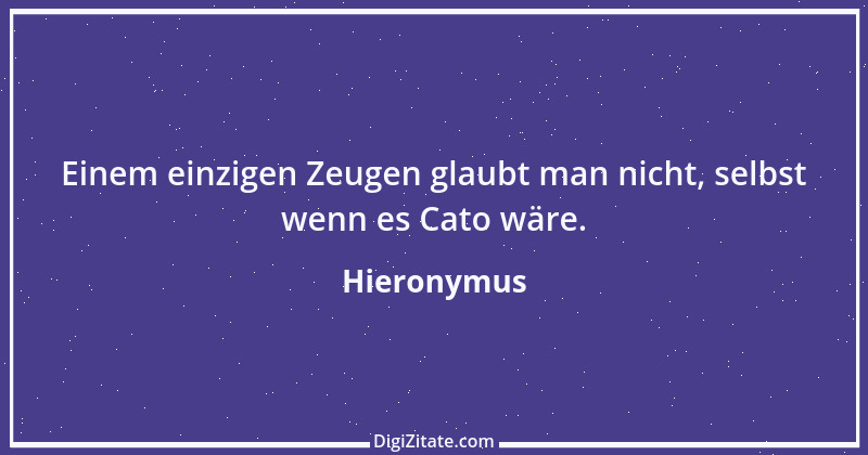 Zitat von Hieronymus 10