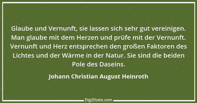 Zitat von Johann Christian August Heinroth 3