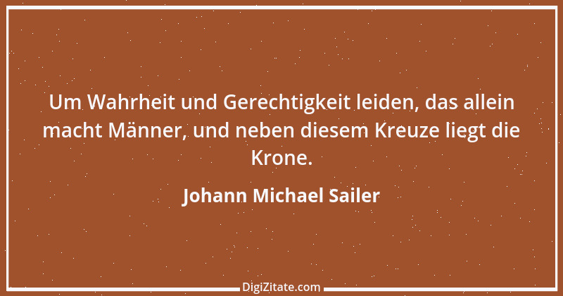 Zitat von Johann Michael Sailer 2