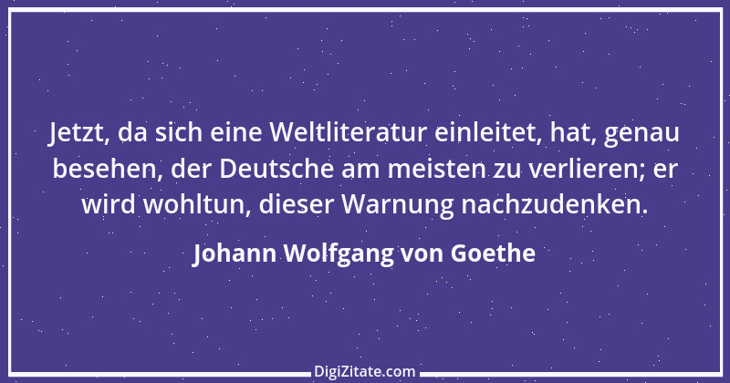 Zitat von Johann Wolfgang von Goethe 281